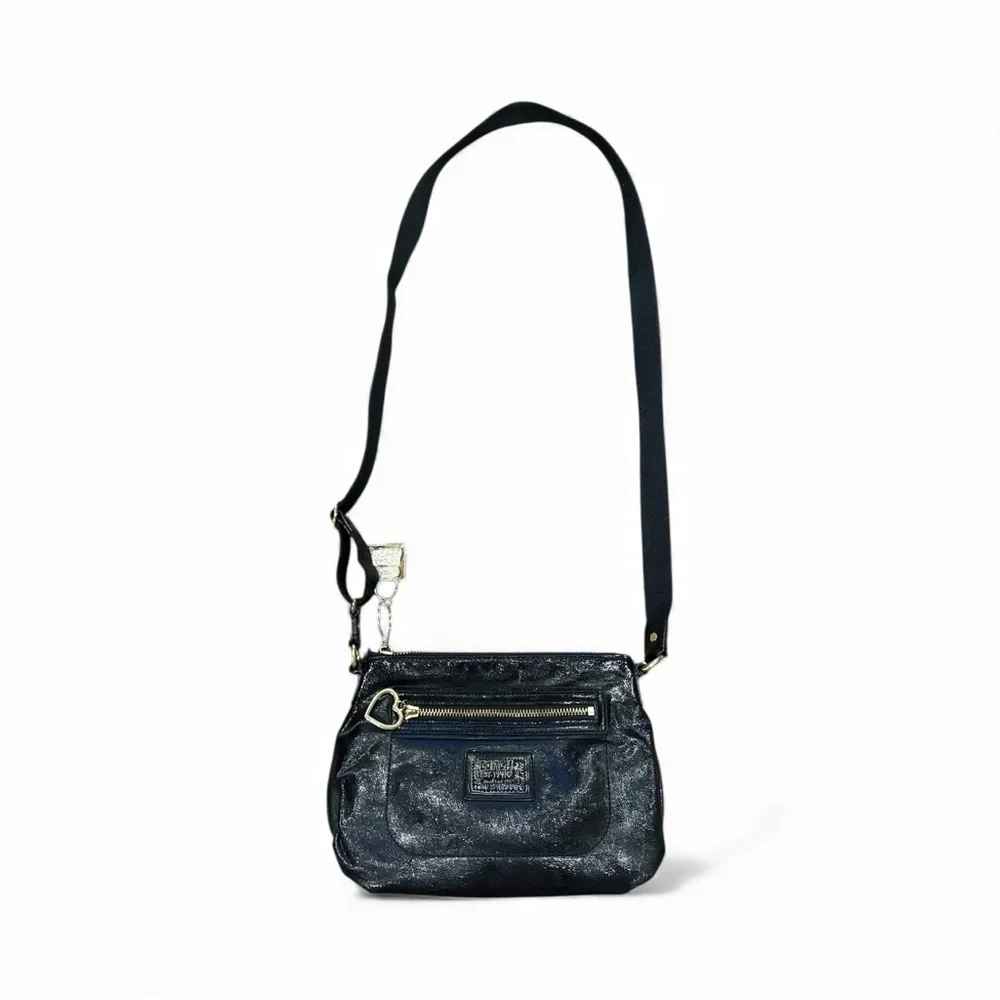 Coach poppy Elegant Black Shoulder Bag - Picture 2 of 6